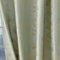 Amidoudou 1 Paar luxuriöse Samtvorhänge im nordischen Stil für Wohnzimmer Schlafzimmer Grün und Gold Vorhänge (grün, 137 x 228 cm)