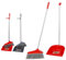 Urban living Red Silver Pelle AEROPORT avec BALAYETTE 2 Couleurs Rouge ET Gris