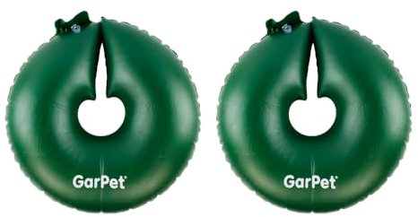 2x Bewässerungsring Donut Baumbewässerungssack Wassersack für Bäume Gießring Baum Bewässerungssack Bewässerungsringe für Bäume Baumsack