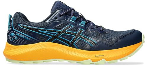 ASICS Homme Gel-Sonoma 7 Sneaker, Ciel Nocturne/Noir, 44 EU