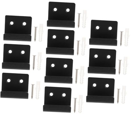AUTSUPPL 10 Stück Fliesenhaken Spiegelclip Wandspiegel Montagehalterungen Spiegelhaken Für Die Wandmontage Spiegelhalterungen Zum Aufhängen An Der Wand Spiegelmontage Hardware