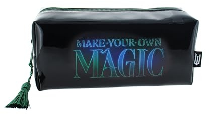 Blueprint Collections Wicked Pencil Case | 20 x 8 x 8 cm Elphaba Defy Gravity Design | Cute Zip-Up Case for School or Makeup | Official Wicked Musical & Movie Merchandise