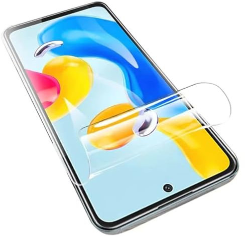 Acoweous Film De Protection Hydrogel Transparent pour OnePlus Nord 4 5G, Protecteur D'écran Flexible TPU Souple [Ultra Fine] [Haute Sensibilité] 2 Pack