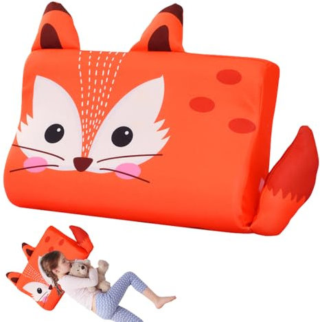 HIULLEN Schlummerkids Kissen Original, Calmly Kinderkissen 45x27cm, Kinderkopfkissen Kissen, Komfortkissen Kinder Kissen Memory Ergonomisches Kissen Kinder für Atmungsaktiv und Hautfreundlich