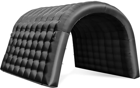 Sewinfla Inflatable Tunnel Sports Entrance with Internal Blower, 10x10x9ft Inflatable Tunnel Tent for Business Advertising Event Exhibition Promotion,Street,Shop,Supermarket,School