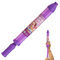 Wasserpistole für Kinder, Feuerwerksseeler Wasserpistole, Nachtglühplastik -Wasserspielzeug für Outdoor Pool Beach Outdoor -Kampfspielzeug, lila