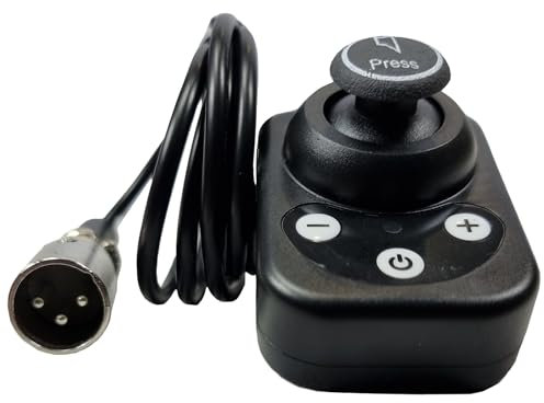 Electric Whelchair Remote Control Joystick Wired Attendant Carer Powerchair Controller Fits Free to Be Healthcare Range NSDS-01 and NSDS-05