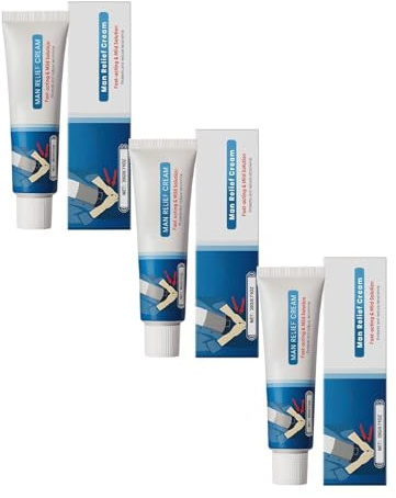 Scheidenpilz Creme, Pflegecreme Für Männer, Beruhigende Intimcreme Bei Hautirritationen, Feuchtigkeitsspendend & Nicht Fettend, 20g (3PCS)