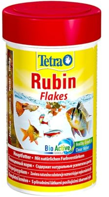 Tetra Rubin Fischfutterflocken 100g farbverstärkend