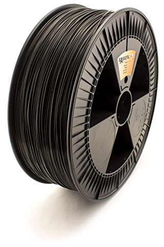 BASICFIL PLA (3D Drucker Filament), 1.75mm, 2.3kg, Schwarz (Black)