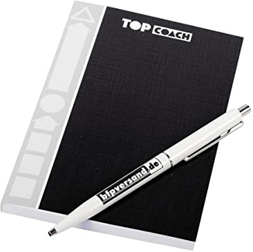 BFP Top Coach Saisontaschenbuch, Fußball Notizbuch, A6