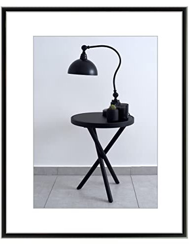 myposterframe Bilderrahmen Ariel 70 x 100 cm Aluminium 100 x 70 cm Schwarz Matt mit Kunstglas klar 1 mm