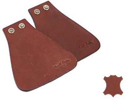 Gusti Garde Boue en Cuir - Hugo K. Garde-Boue 2 pièces - Set de Garde-Boue Accessoires vélo Marron