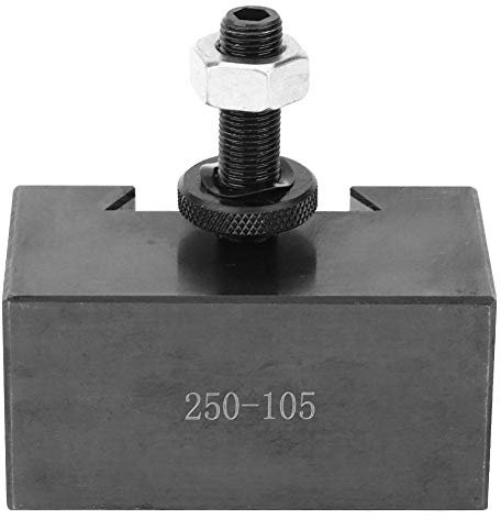 Lathe Tool Holder 250-105, High Hardness CNC Lathe Tool Holder Lathe Machining Tool Holder Post