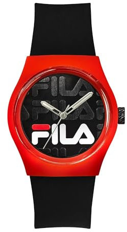 Fila Unisex-Kinder Analog Quarz Uhr mit Silikon Armband 38-319-002