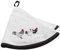 douceur d'Intérieur Auberge Handtuch, rund, Baumwolle, Anthrazit, (0) 60 cm
