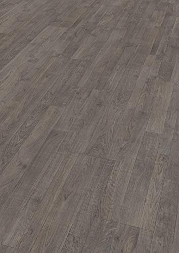 EGGER Emporia Eiche grau Home Laminatboden EHL147 (8mm, 2,542m²) | authentische Holzoptik | | Einfache Verlegung durch CLIC It System | Praktisch & wertbeständig