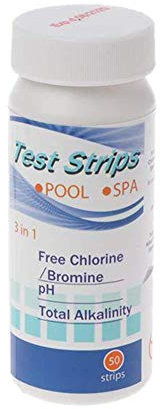 Yicare 50 pc Wassertester Streifen, Pool Teststreifen für Pool auf pH und Chlor und Gesamtalkalinität