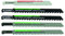 Tivoly XT50572004310 Lot 5 LSS Coffret de Lames de scies sauteuse Peugeot, argent