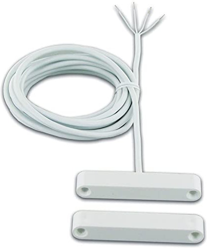 EFF-EFF 10360-6-10 Effeff Einlassreedkontakt Reedkontakt Schließer max. 40 V/DC IP67, Kunststoff weiß 10360-6, Silber