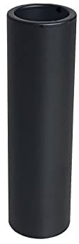 Metall-Kerzenhalter mit Magnet 10x2.3 cm schwarz matt für Stabkerzen