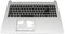 acer EAZAU002020 Original Tastatur inkl. Topcase DE (deutsch) schwarz/Silber mit Backlight