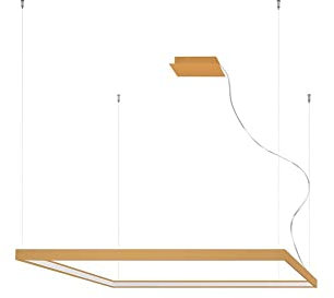 SOLLUX TH.155 Kronleuchter NELYA L gold 3000K Aluminium 70W L: 110cm B: 110cm H: 150cm