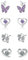 GUROTD 4 Pairs 925 Sterling Silver Stud Earrings for Women Girls Tiny Flower Heart Butterfly Hypoallergenic Cubic Zirconia Diamond Cartilage Earrings Set