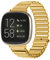 Gimuk Armbänder kompatibel mit Fitbit Versa 4 Armband für Damen und Herren, verstellbares Edelstahl-Metall-Armband, Sport-Ersatzarmband für Fitbit Versa 4/Sense 2/Versa 3/Sense, Small/Large (Gold)