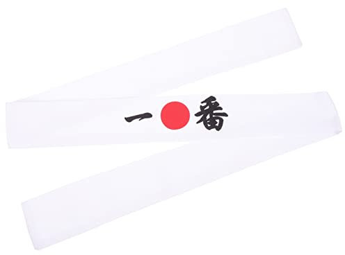 UPKOCH Bushido Hachimaki Stirnband Sushi Koch Bandana Stirnbänder Japanisches Stirnband Krawatte Auf Kostüm Kopfbedeckung Für Karate Sport Japanisches Kostüm