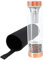 soulnioi Healing Crystal Glass Water Bottle, Natural Gravel Gemstone Crystal Water Bottle Healing Glass Bottles with Tea Strainer&Protective Cup Cover, for Spiritual Healing (Tiger's Eye)