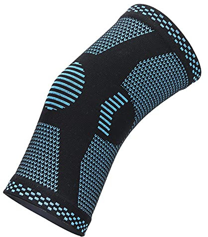 HERCHR Rodillera, Rodillera para Ciclismo, Rodillera De Compresión De Nailon Elástico, Almohadilla Flexible para Prevenir Lesiones, Rodillera para Baloncesto, Voleibol, Deportes Al Aire Libre(L)