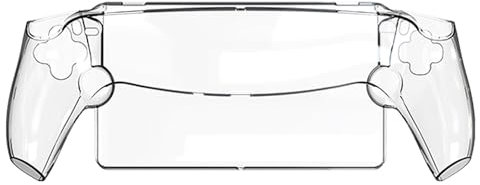 ZEZEFUFU PC Material Protective Cover Case Anti-Scratch Shell for PlayStation Portal Game Controller Accessories