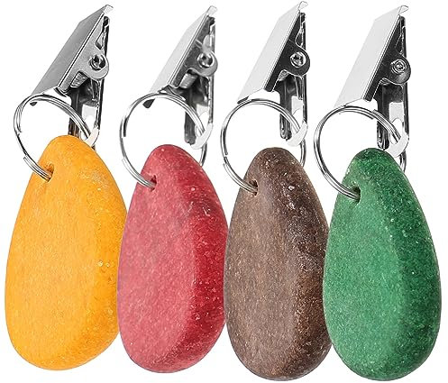 RORPOIR 4stücke Tischdeckenbeschwerer Aus Edelstahl Mit Clip Winddicht Und Stabil Dekorative Tischdecke Gewichte Für Garten Picknick Und Hochzeit Rustikal Und Langlebig