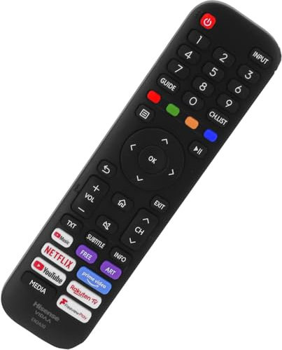 Original EN2A30 HT266544 Universal Remote Control Compatible for Hisense Smart TV 43A7100FTUK 50A7100FTUK 55A7100FTUK 65A7100F 65A7100FTUK 43A7300FTUK 50A7300FTUK 55A7300FTUK 65A7300FTUK 50A7500FTUK