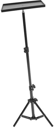 Adjustable Projector Tripod Stand 1.1m for Laptops Projector Table Metal tripod Shelf Holder