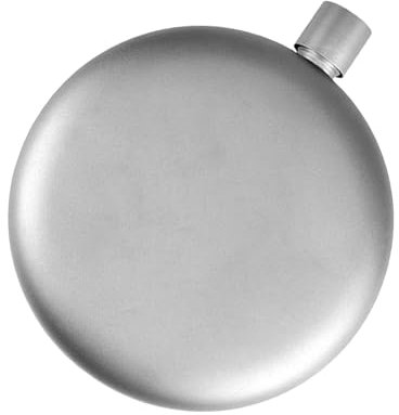 Whisky Bottle - Titanium Hip Flask For Men | Pocket Wine Container | Alcohol Bottles | Liquid Container for Outdoor Sports/Liquor Bottle