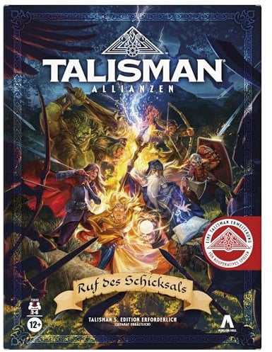 AVALON HILL Talisman Allianzen: Ruf des Schicksals Brettspiel, Talisman Erweiterung (Talisman 5. Edition erforderlich) - Deutsche Version