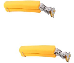 Alipis 2pcs Stainless Steel Bowl Clamp Scalding Plate Gripper Tongs Multi-Function Clip for Kitchen