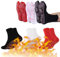 YumSur 3 Pairs Heated Socks, Self Heating for Men & Women, Magnetic Anti-Freezing Warm Foot Socks, Breathable Massage for Outdoor Sports