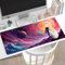 Tapis de Souris Ciel Étoilé Tapis de Souris Gamer XXL 1000x500x3mm Gaming Accessoire, Tapis de Souris Terre Tapis Souris Résistant à l'eau avec Base en Caoutchouc antidérapant, Bureau Travail W5-400