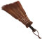 HOMOCONO Light Weight and Space-saving Cleaning Broom Soft Natural Bristle Indoor Broom for Easy Cleaning