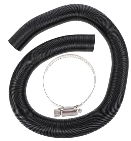 Alipis Vehicle Air Conditioner Heater Exhaust Duct Hose 1.4m Extendable Plastic Warm Air Vent for Heater