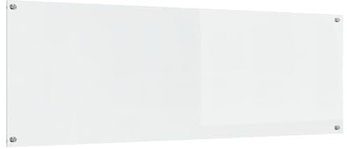 vidaXL Küchenrückwand Transparent 120x40x0,6 cm Hartglas