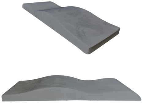CYMMIYT Kosmetikliege Matratze Schönheitssalon Wimpernverlängerung Gebogene Wimpernbett Matratzenauflage Memory Foam Schönheit Matratze