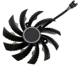 YLGOZFM Laptop-Ersatzteile 95MM PLD10010S12H GTX1660Ti GTX 1650 Für Gigabyte für RTX2070 RTX 2060 SUPER 2070 WINDFORCE OC Karte Lüfter(B-Fan)