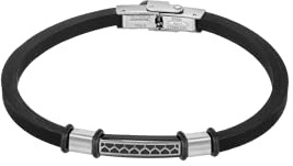 LOTUS STYLE Armband LS2537-2/3 Men in Black Edelstahl 20,00 mm Herren