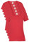 Fruit of the Loom Damen Regular Fit T-Shirt, 5er Pack, rot, 36 EU (Herstellergröße: XS)