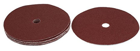 Sourcingmap 180mm 7-inch Dia 60 Grit Abrasive Sanding Disc Polishing Pad Sandpaper 10pcs