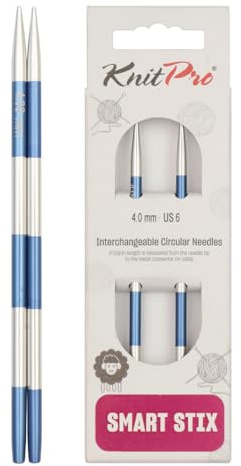 KnitPro Smartstix Interchangeable Circular Needles 5.5 (14cm) | 4.00mm
